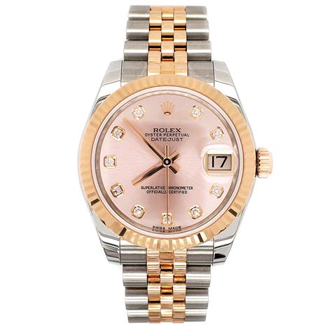 rose gold rolex 31mm